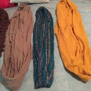 Scarves purchased last fall/winter