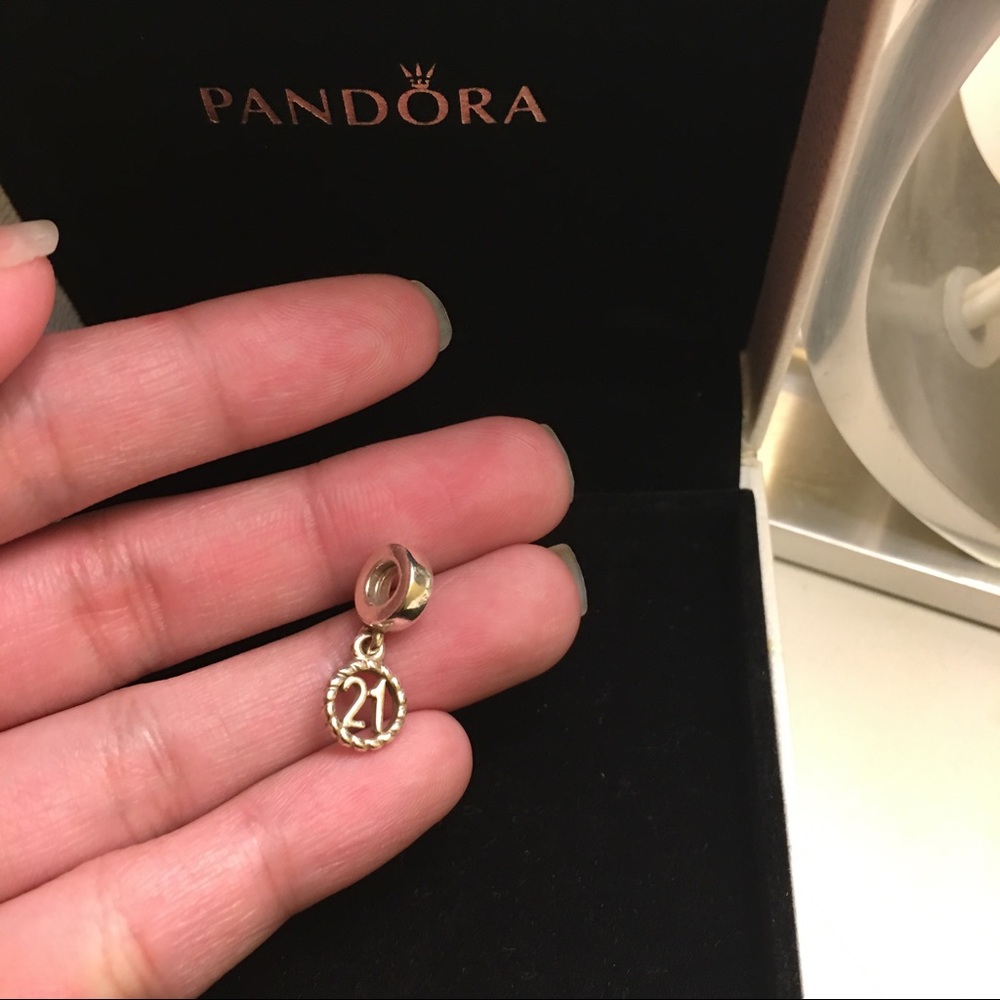 Pandora 21th birthday charm
