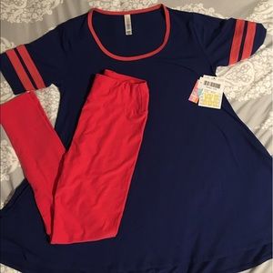 Lularoe outfit xxs perfect Os Leggings