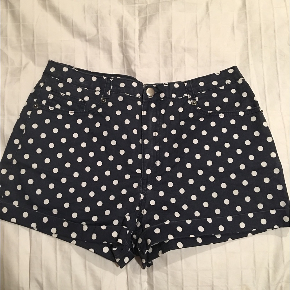 Polka dot shorts