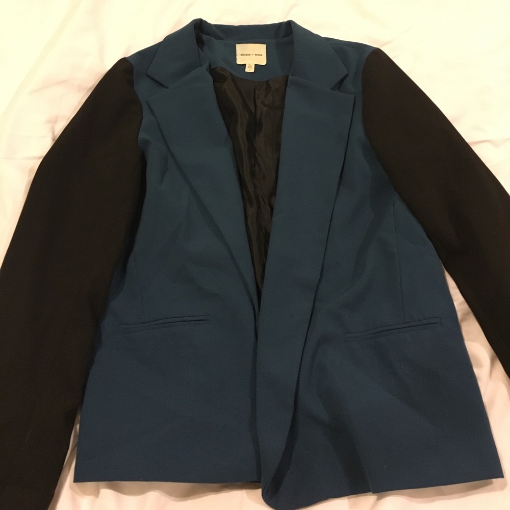 Silence + Noise color block blazer