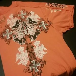 Mens Affliction archiac tee