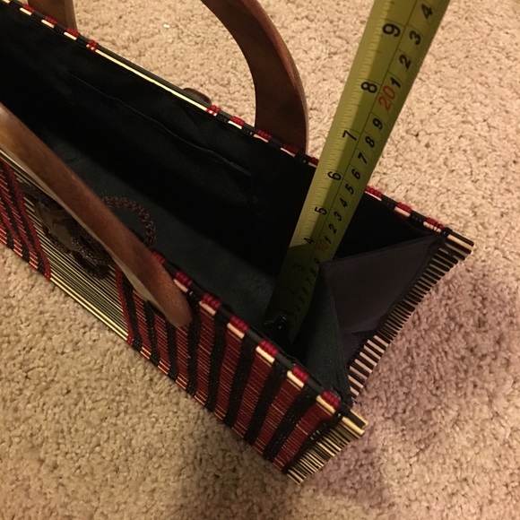 Hand made purse from Hong Kong - Picture 7 of 8