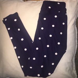 Lularoe polka dot leggings