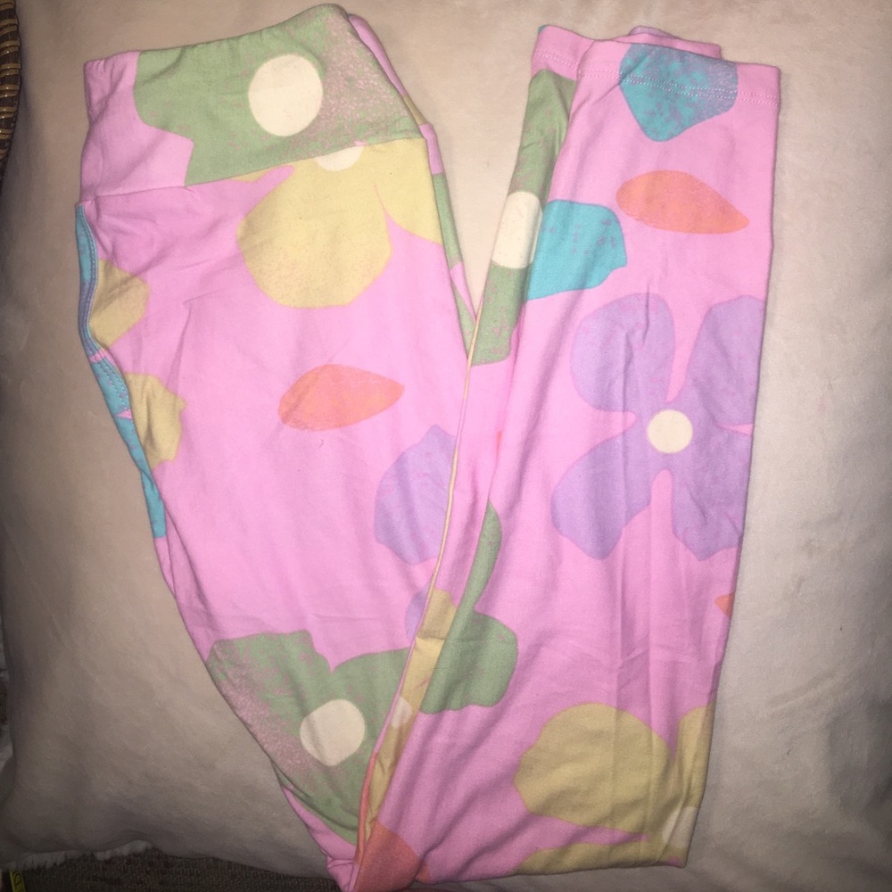 Lularoe floral leggings