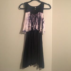 Cute Blue & Pink Summer Dress