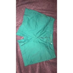 Teal shorts