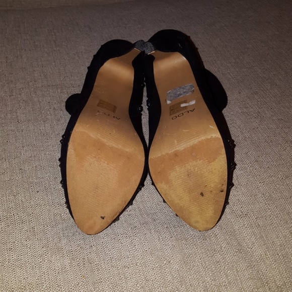 🌟SALE🌟 Aldo black studded booties and/or boots - Picture 5 of 7