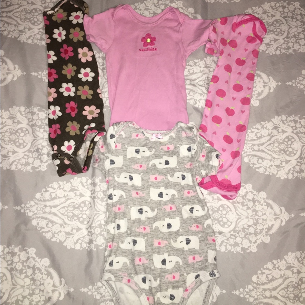 Girls 24m  short sleeve Onesies