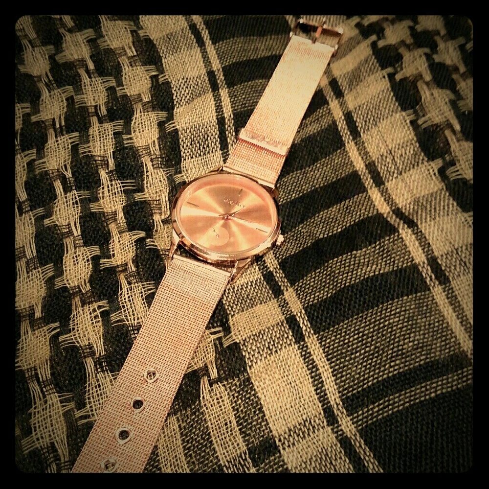 Rose Gold watch