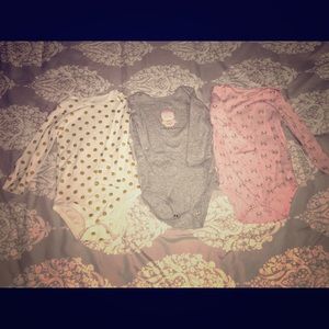 Girls 24m Long sleeve Onesie bundle