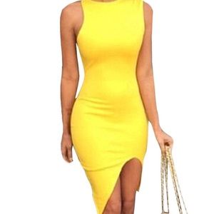 Yellow dress