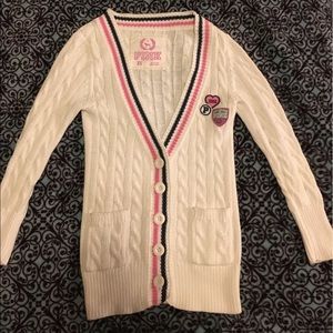 Victoria's Secret Pink cardigan sweater