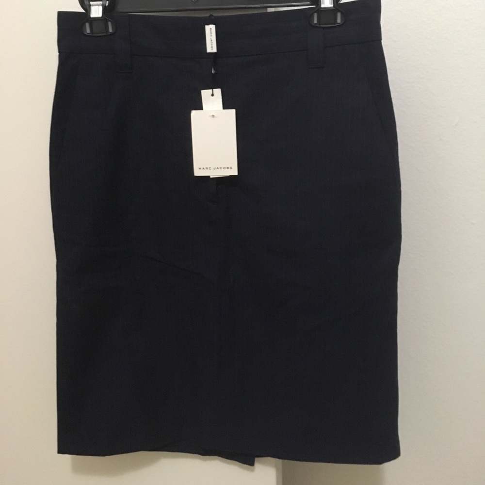 Marc Jacobs Navy Blue Professional Skirt