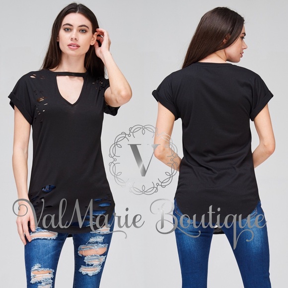 Destroyed Lean and Long Tshirt - Picture 2 of 3