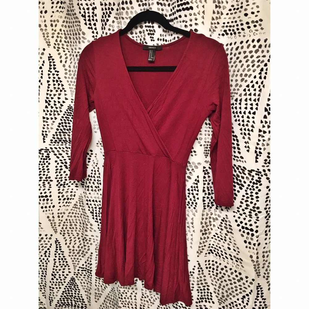 Wrap style dress