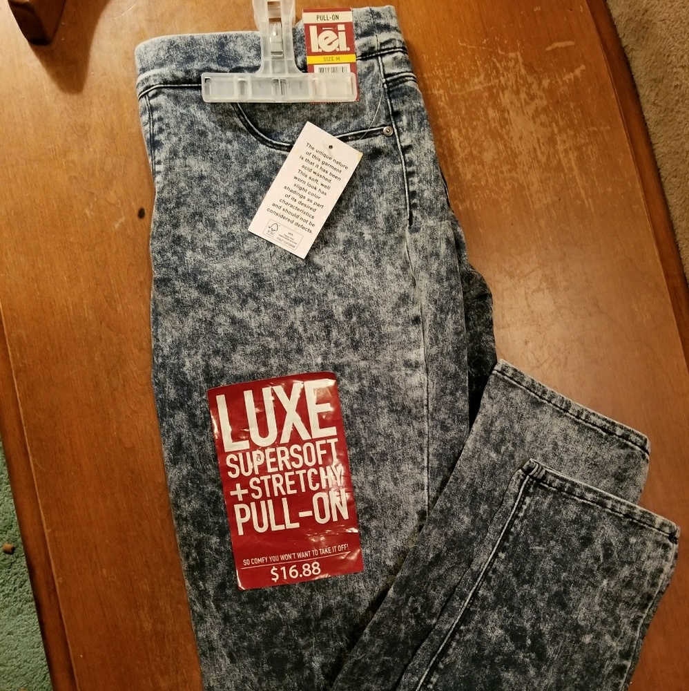 Jeggings denim look luxe feel M Lei nwrt