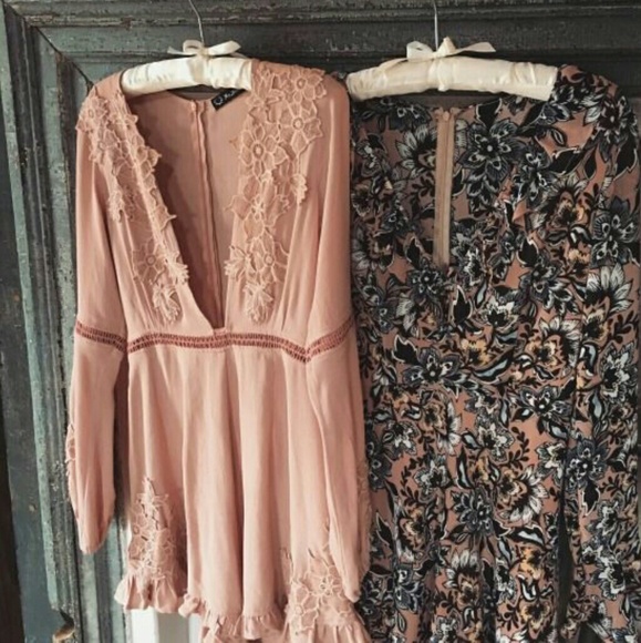 😱LAST ONE😱NWT FOR LOVE AND LEMONS ROMPER - Picture 2 of 8