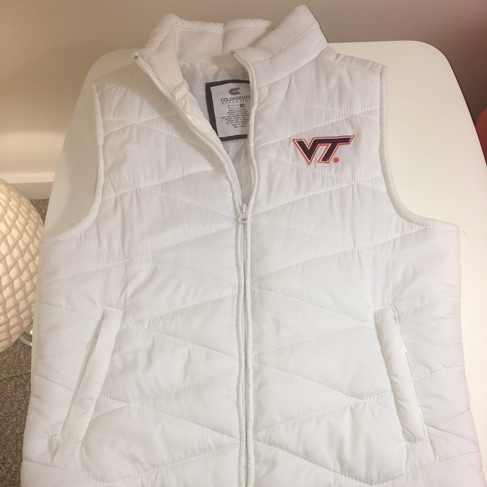Virginia Tech White Vest