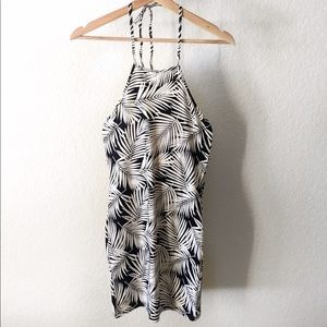 NWOT Forever 21 Form Fitting Tropical Mini Dress