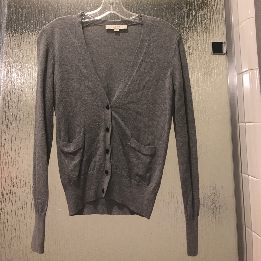 REDUCED again!! Loft vneck cardigan