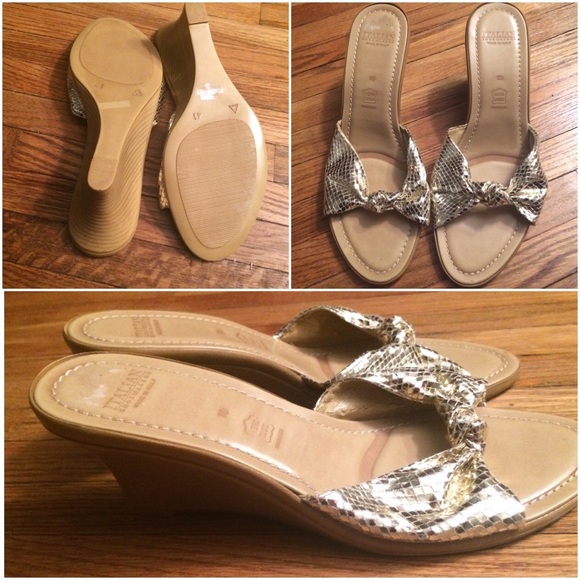 gold wedges size 11