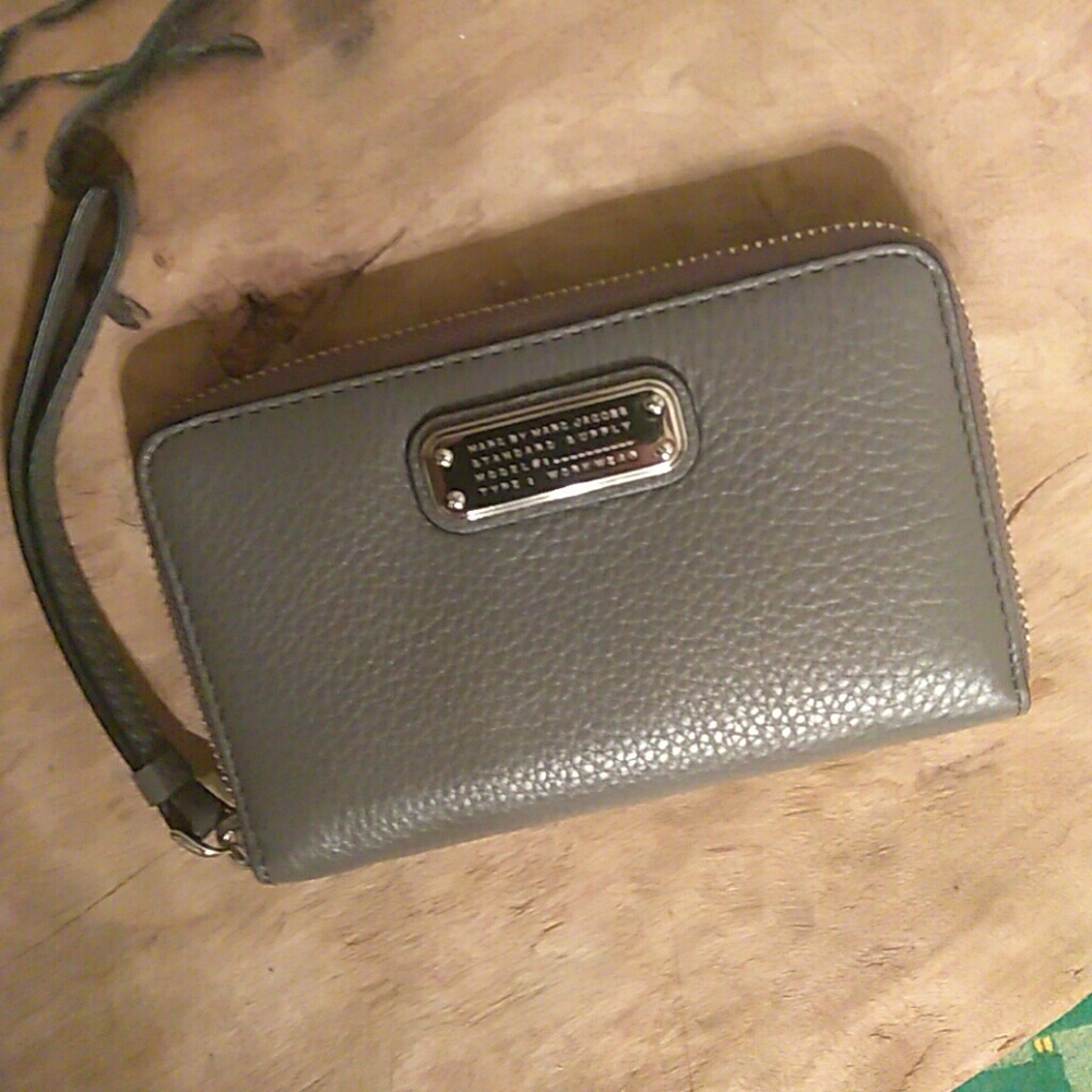 Marc by Marc Jacobs Leather Zippered Wallet