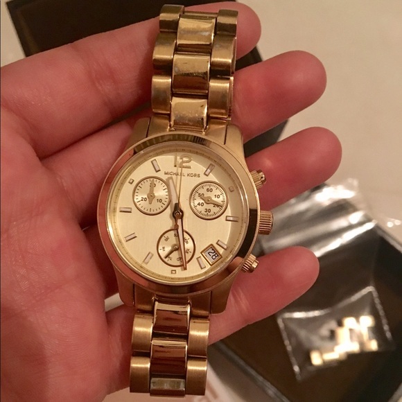 Michael kors gold watch - Picture 2 of 3