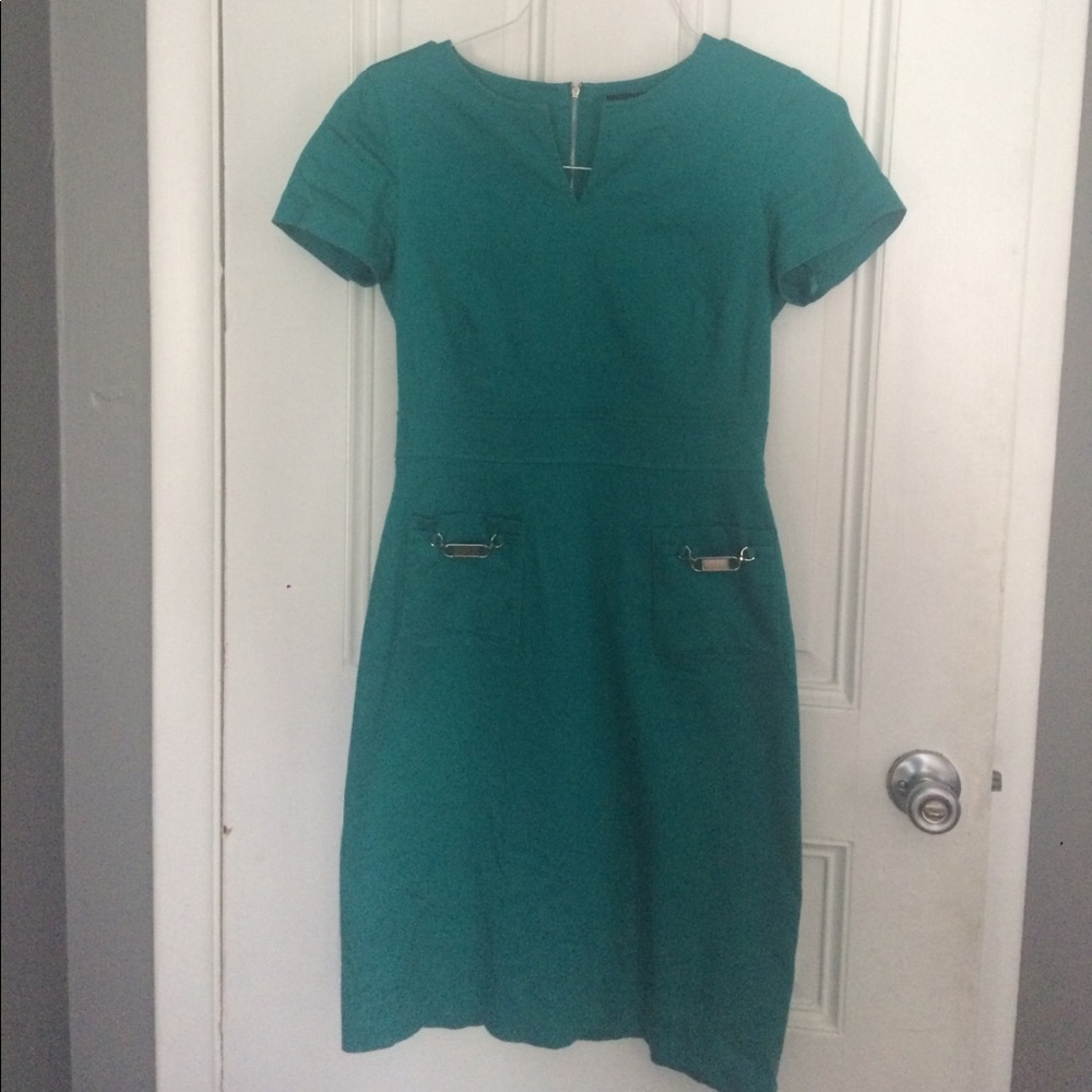 Teal Tahari dress size 4