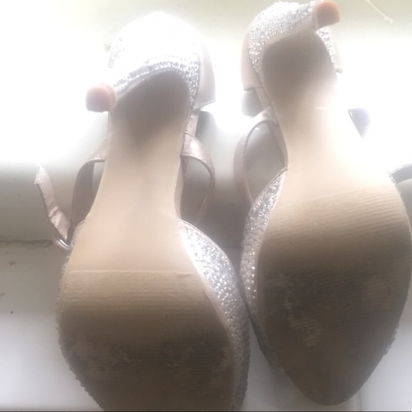Embellished pageant/prom heels. - Picture 2 of 2