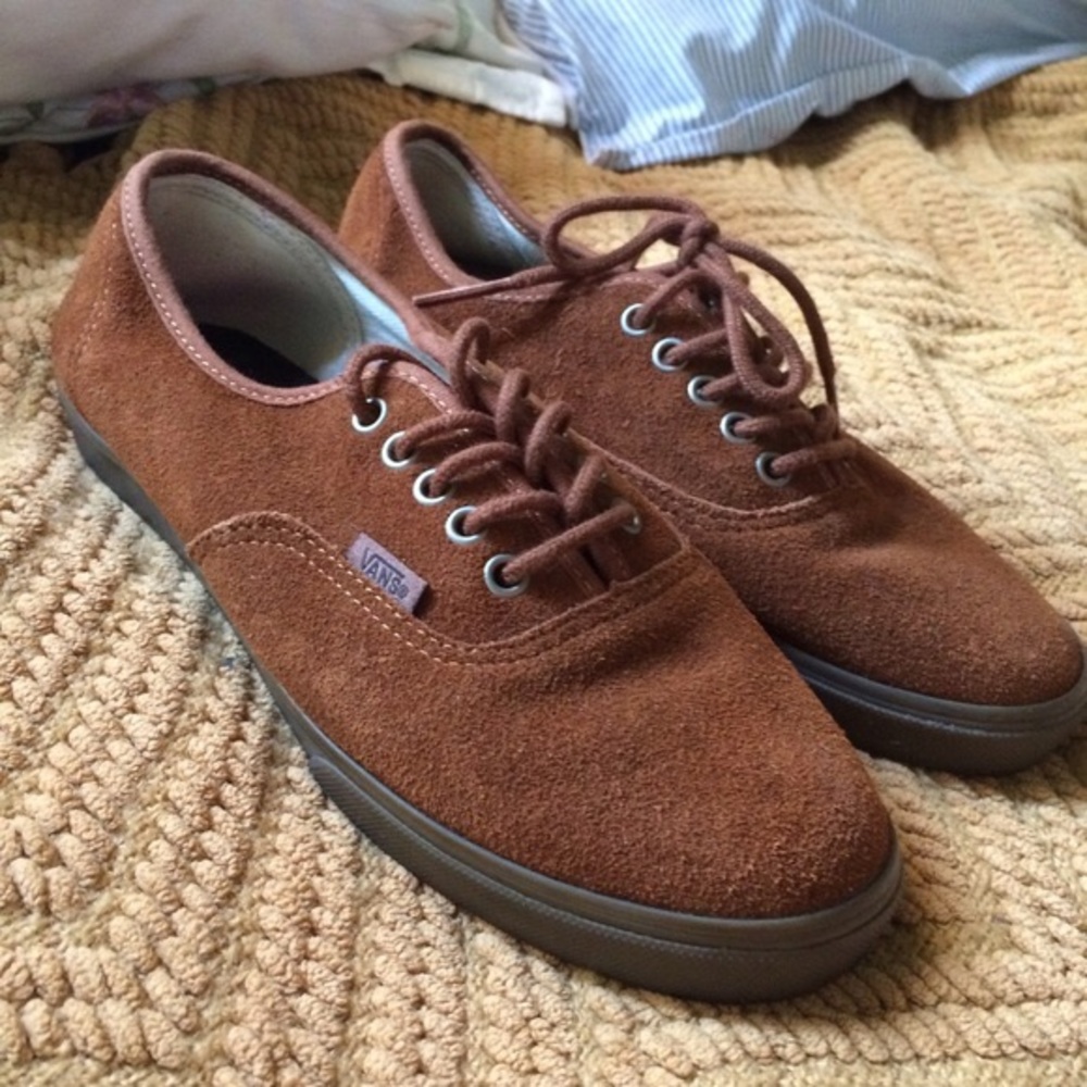 Brown Suede Vans