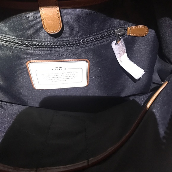 All Leather Coach BackPack main image 4