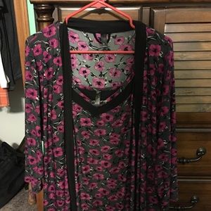 Silky Robe and night gown