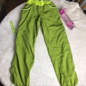 Green Zumba pants size M