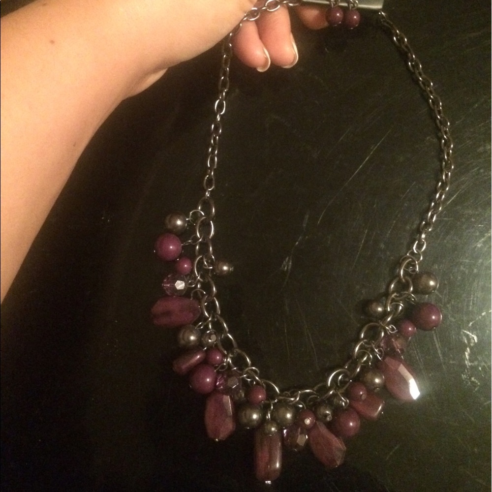 (4 for $20) brand new purple necklace