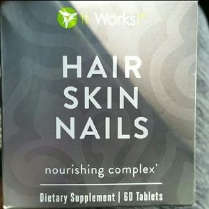Hair skin and nail vitamins