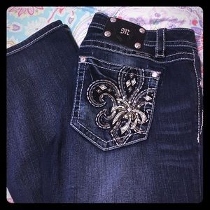 Miss Me Signature Rise Bootcut Denim Size 32