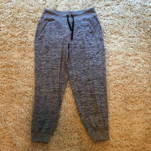 Athleta gray capri workout/lounge pants medium