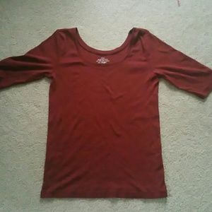 J. Crew Ballet Scoop Neck Tee