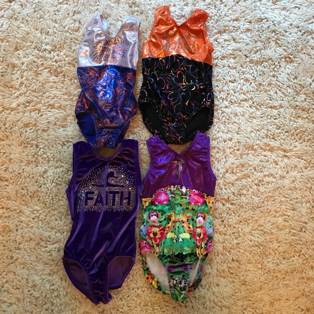 Preschooler gymnastic leotard size 3.4.5 xs