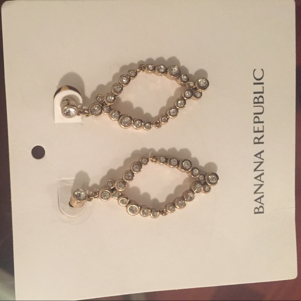 Gold costume earrings