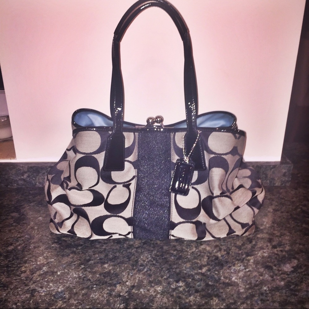 Coach Signature Canvas Bag