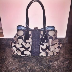 Coach Signature Canvas Bag