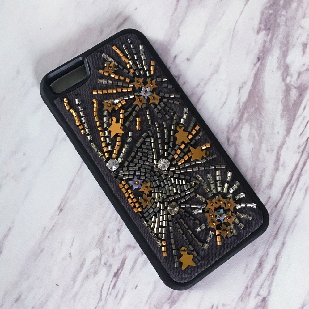 Free People Embellished Phone Case