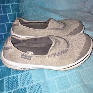 Light gray Skechers Go-Walks
