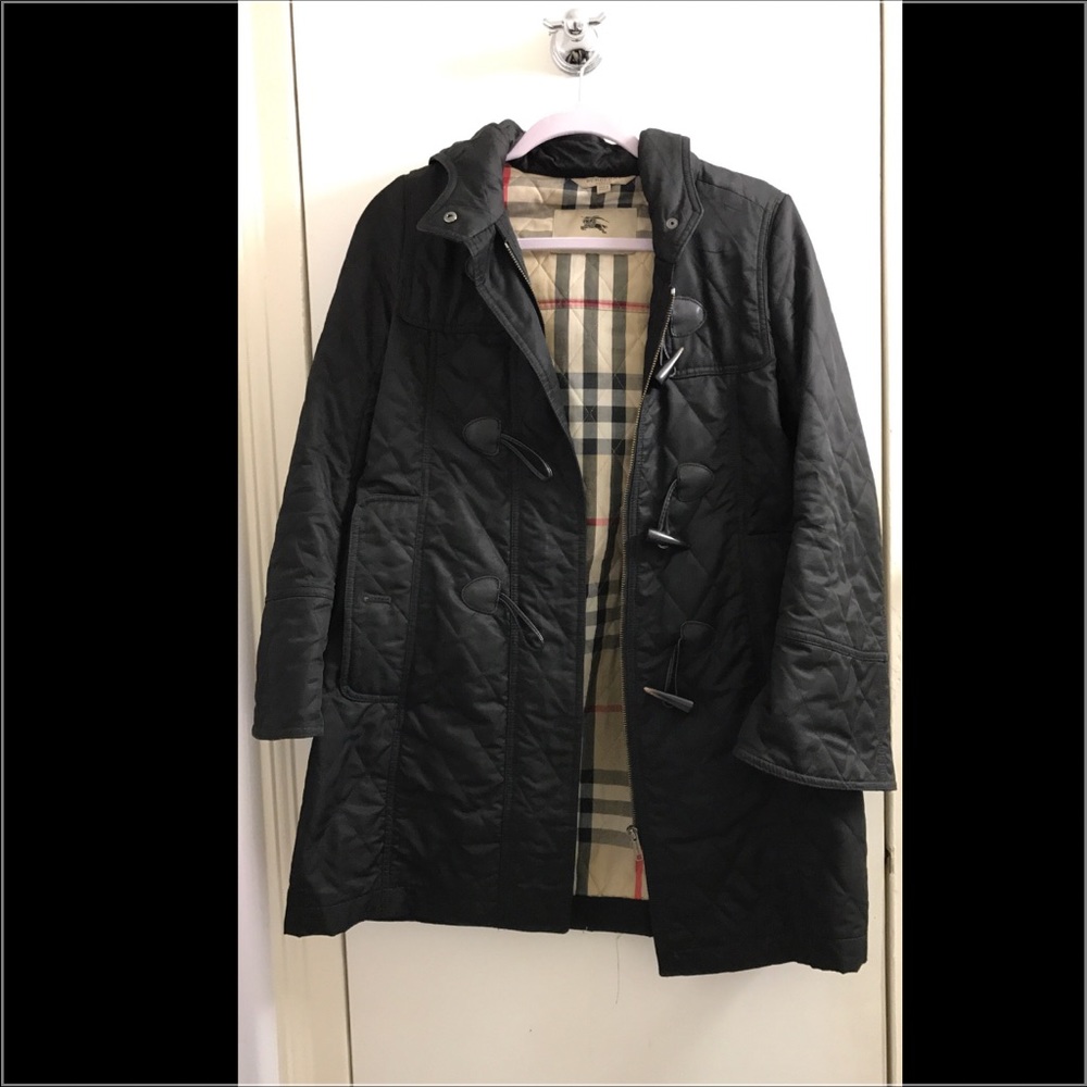Burberry Short Trench Diamond Quilted Jacket
