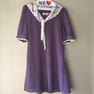ModCloth Purple Lace Dress!