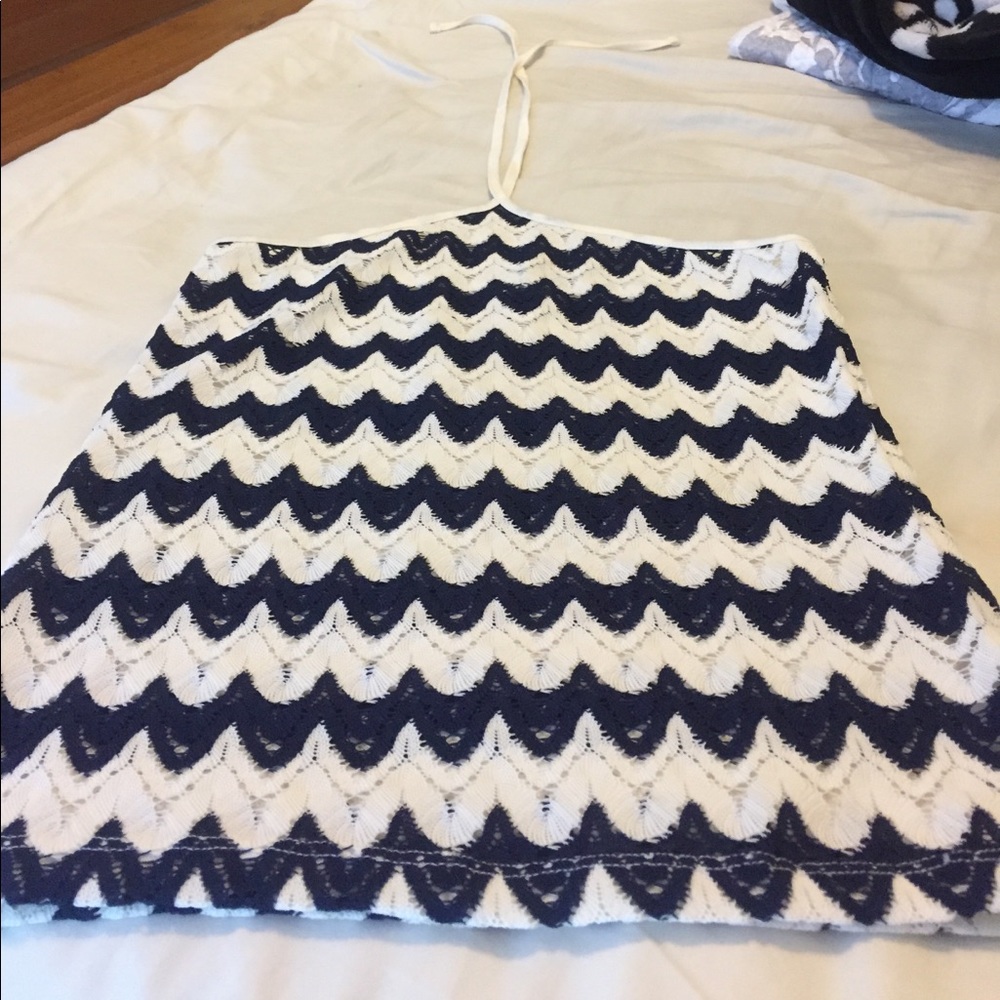 ASOS zig zag halter top