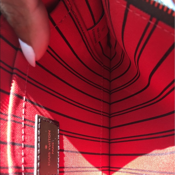 💖 Authentic Louis Vuitton Neverfull GM Clutch 💖 - Picture 7 of 7