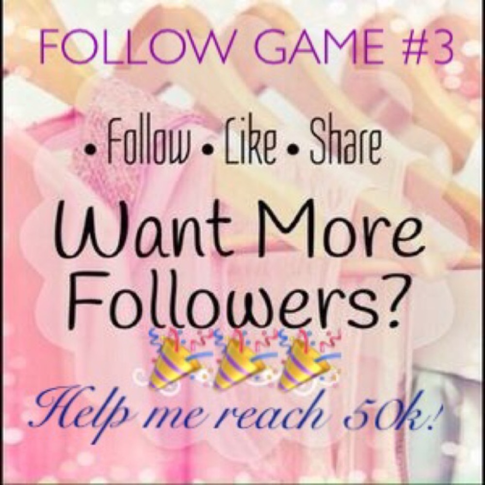 FULL!!🎉🎉 GO TO MY FOLLOW GAME #4!!